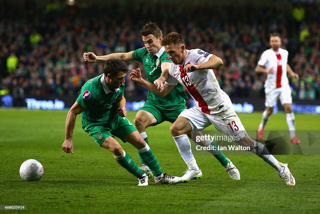 Republic of Ireland v Poland - EURO 2016 Qualifier