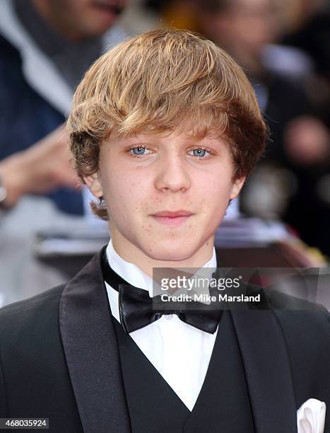 Daniel Huttlestone attends the Jameson Empire Awards 2015 at Grosvenor House, on March 29, 2015 in London, England.