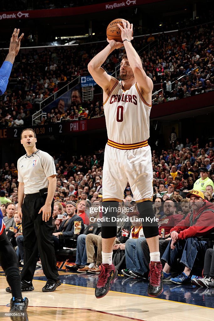 Philadelphia 76ers v Cleveland Cavaliers