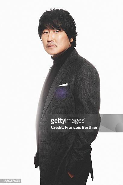 Song Kang-ho by Photographer Francois Berthier for the Contour Collection poses during the 'Snowpiercer' Portrait Session at the 64th Berlinale...