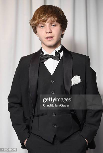 Daniel Huttlestone attends the Jameson Empire Awards 2015 at Grosvenor House Hotel on March 29, 2015 in London, England.