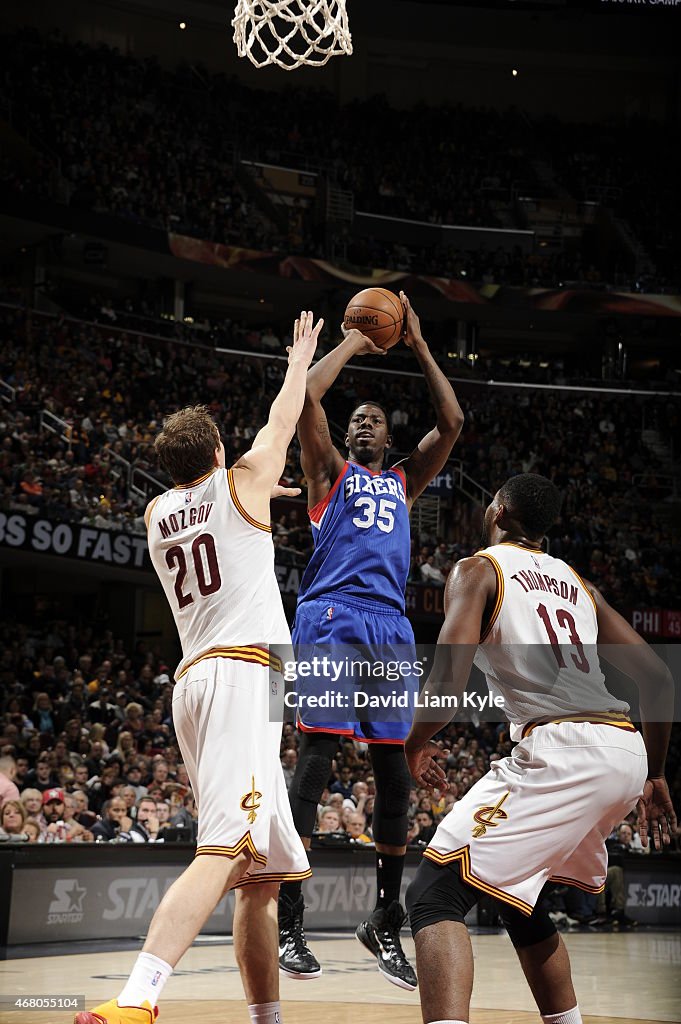 Philadelphia 76ers v Cleveland Cavaliers