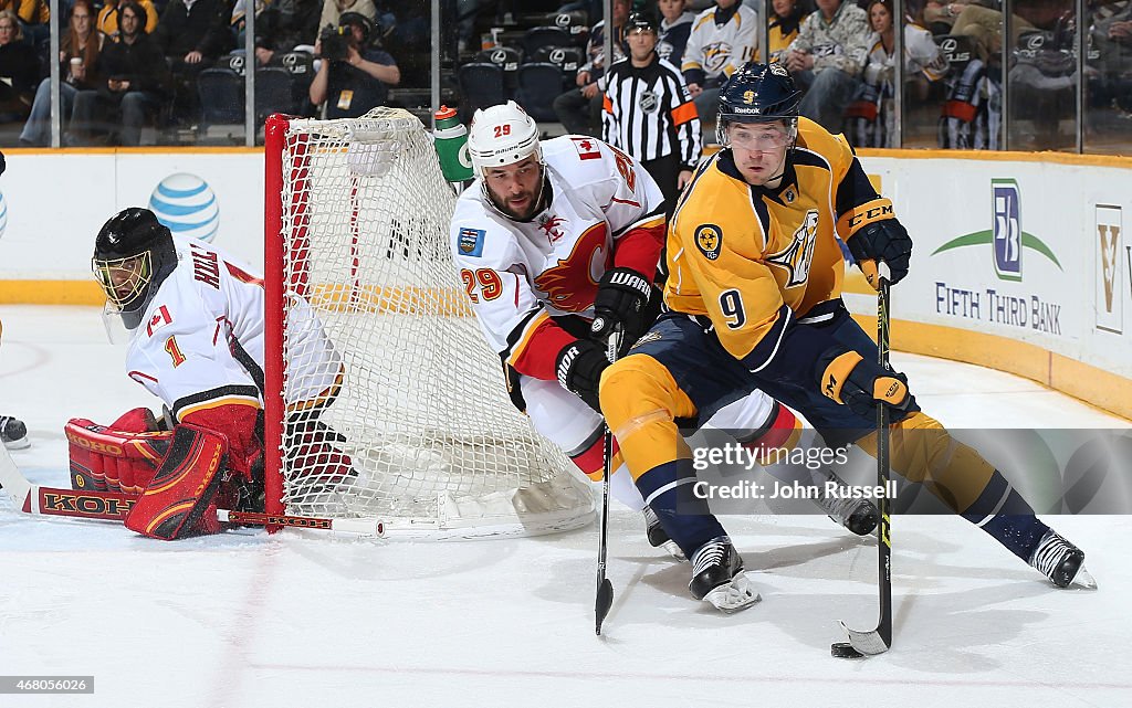 Calgary Flames v Nashville Predators