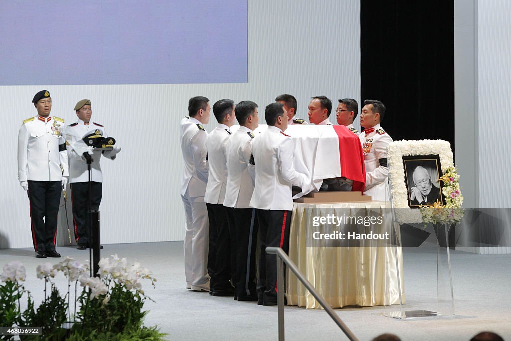 The Funeral Of Former Singaporean Prime Minister Lee Kuan Yew