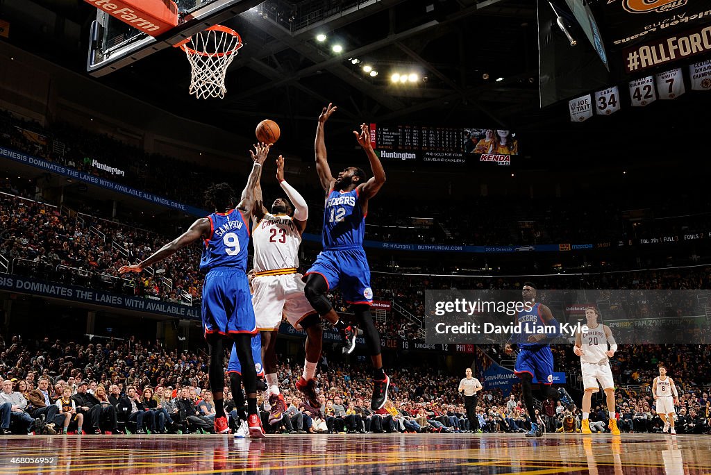 Philadelphia 76ers v Cleveland Cavaliers