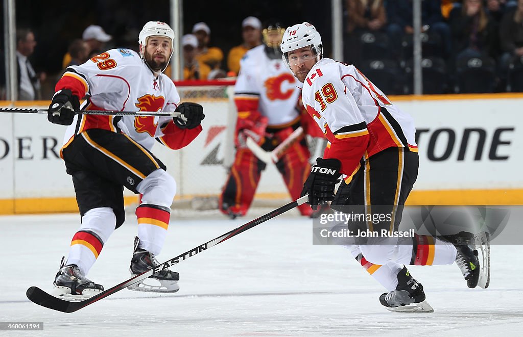 Calgary Flames v Nashville Predators