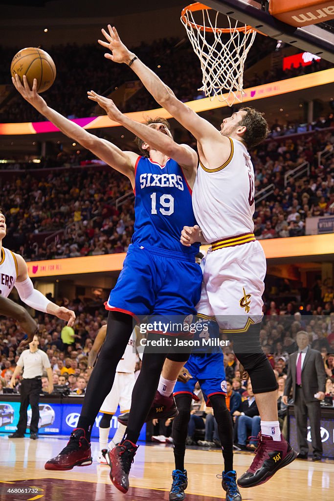 Philadelphia 76ers v Cleveland Cavaliers