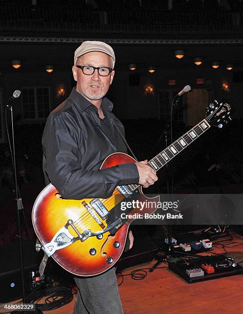 Marshall Crenshaw attends NYCFab50 Presents America Celebrates The Beatles at Town Hall on February 8, 2014 in New York City.