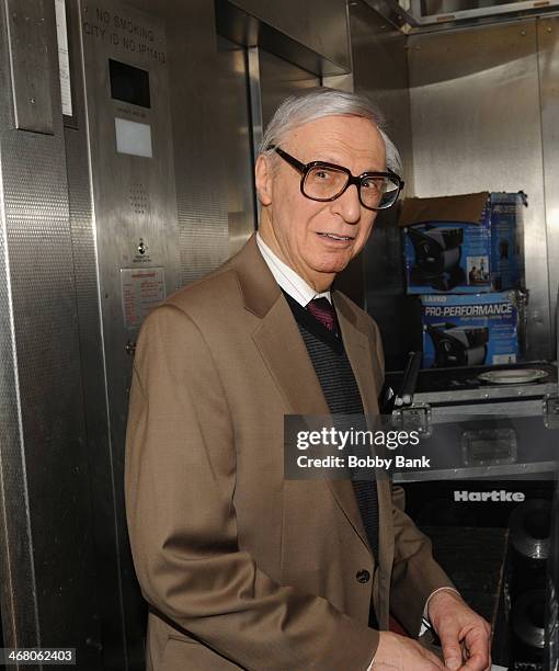 The Amazing Kreskin attends NYCFab50 Presents America Celebrates The Beatles at Town Hall on February 8, 2014 in New York City.