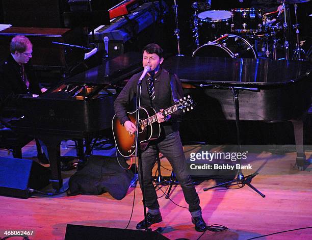 Richard Barone attends NYCFab50 Presents America Celebrates The Beatles at Town Hall on February 8, 2014 in New York City.