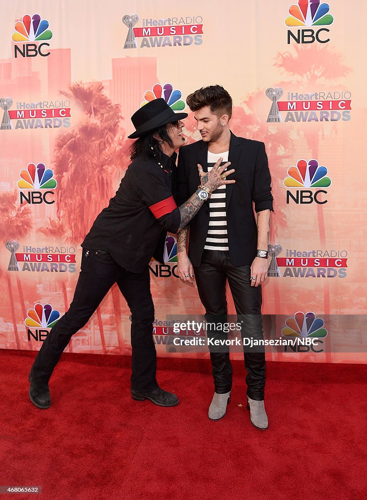 NBC's "2015 iHeartRadio Music Awards" - Arrivals Behind the Line