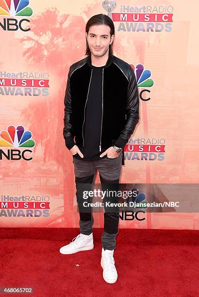 IHEARTRADIO MUSIC AWARDS -- Pictured: DJ Alesso arrives at the iHeartRadio Music Awards held at the Shrine Auditorium on March 29, 2015 in Los...