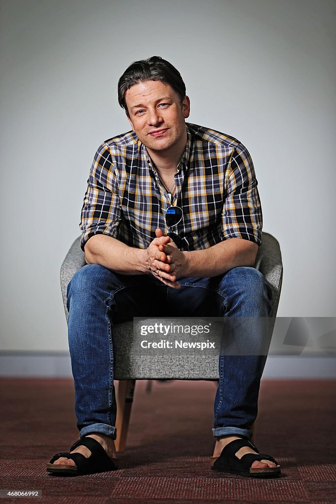 Jamie Oliver Portrait Shoot