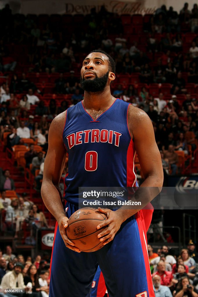 Detroit Pistons v Miami Heat