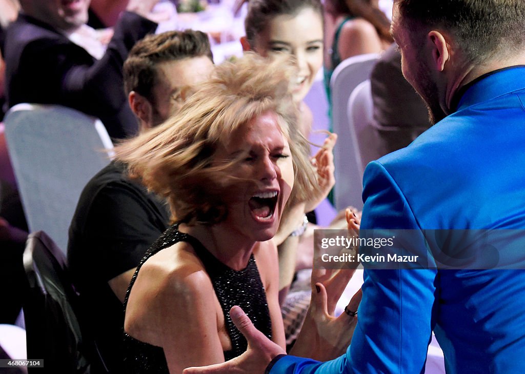 2015 iHeartRadio Music Awards On NBC - Backstage And Audience