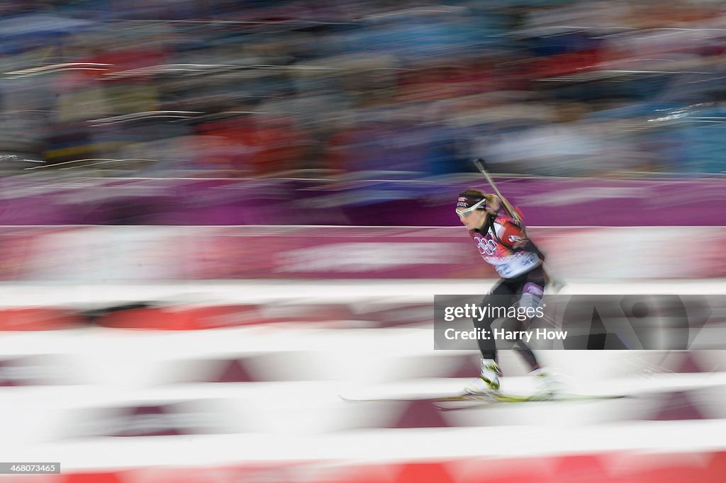 Biathlon - Winter Olympics Day 2