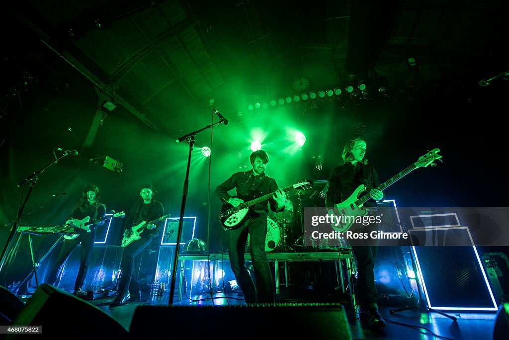 The Vaccines Perform At The Old Fruit Market In Glasgow