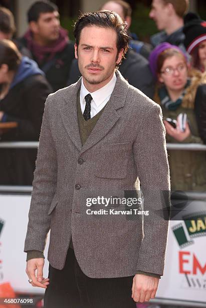 David Leon attends the Jameson Empire Awards 2015 at Grosvenor House, on March 29, 2015 in London, England.