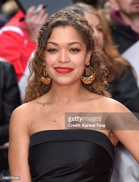 Antonia Thomas attends the Jameson Empire Awards 2015 at Grosvenor House, on March 29, 2015 in London, England.