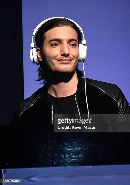 Producer Alesso performs onstage during the 2015 iHeartRadio Music Awards which broadcasted live on NBC from The Shrine Auditorium on March 29, 2015...