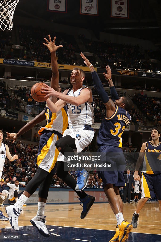 Dallas Mavericks v Indiana Pacers