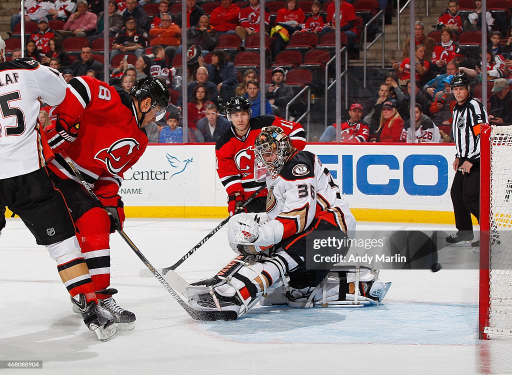 Anaheim Ducks v New Jersey Devils