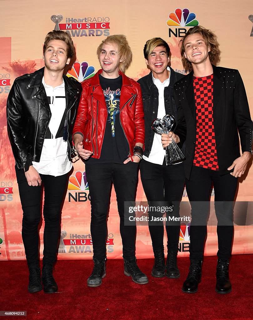 2015 iHeartRadio Music Awards On NBC - Press Room