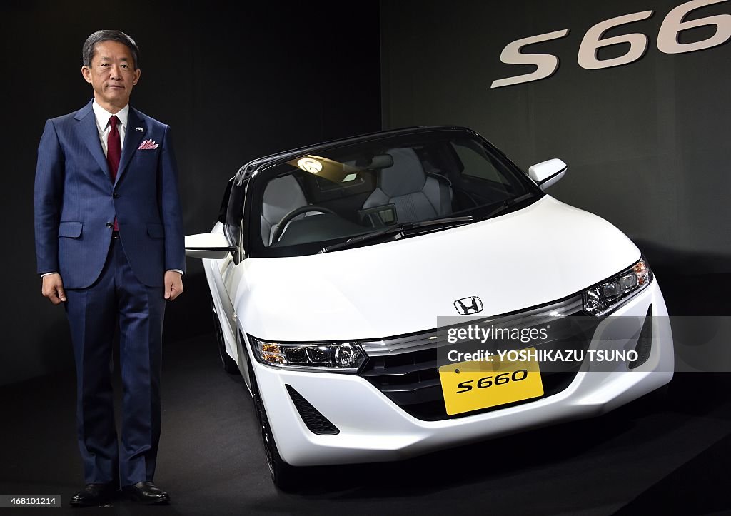 JAPAN-ECONOMY-INDUSTRY-AUTO-HONDA