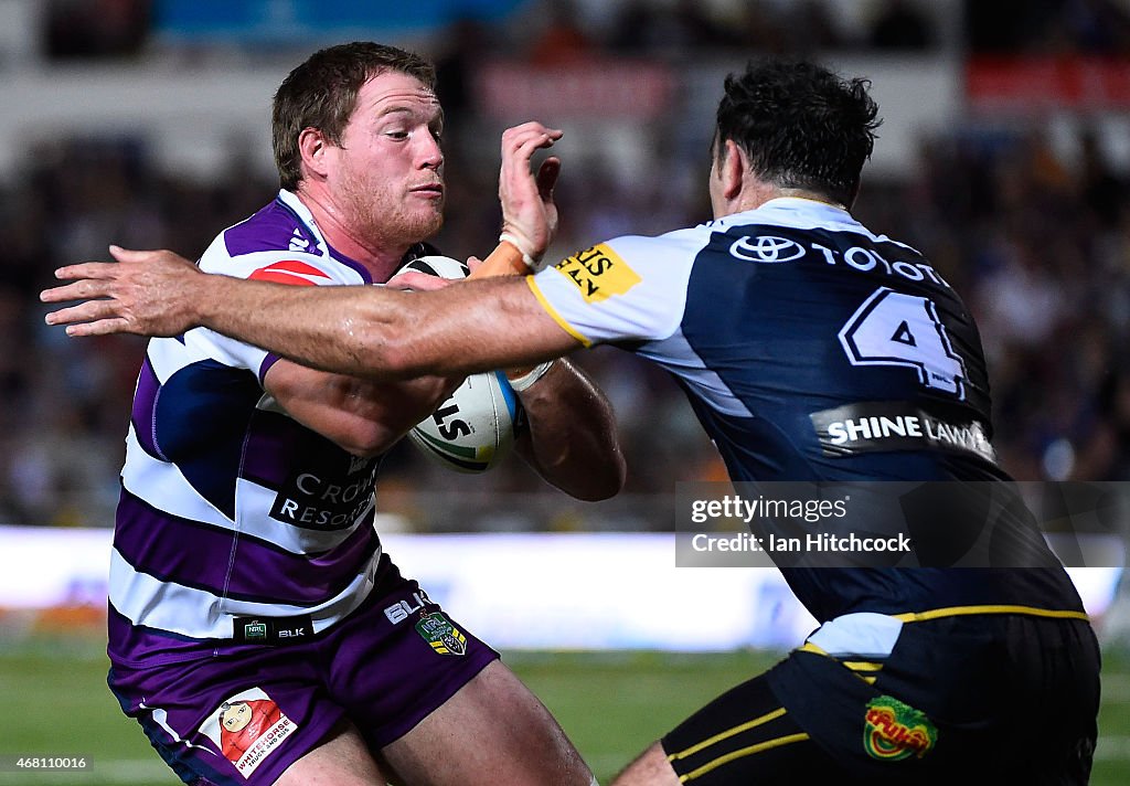 NRL Rd 4 - Cowboys v Storm