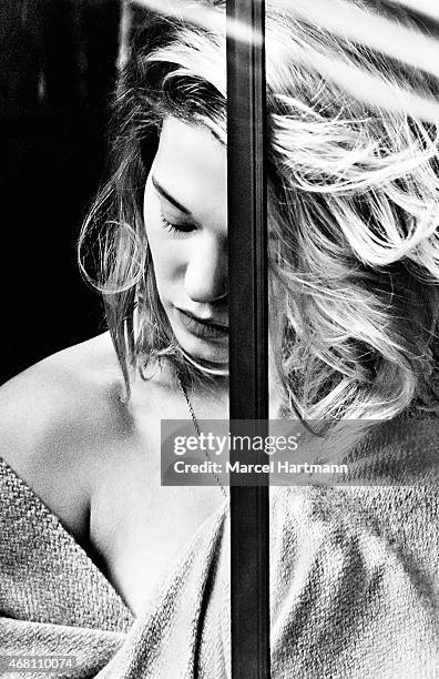 Actress Lea Seydoux is photographed for Paris Match on March 18, 2015 in Paris, France.