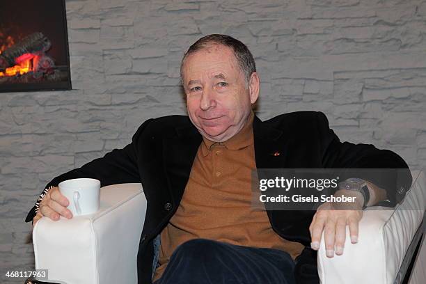 Jean Todt attends the AUDI Lounge at the Marlene Dietrich Platz during day 4 of the Berlinale International Film Festival on on February 9, 2014 in...