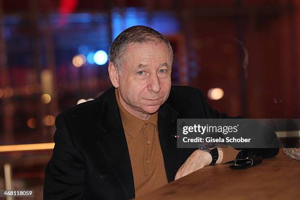 Jean Todt attends the AUDI Lounge at the Marlene Dietrich Platz during day 4 of the Berlinale International Film Festival on on February 9, 2014 in...