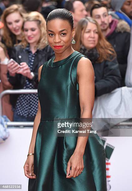 Pippa Bennett-Warner attends the Jameson Empire Awards 2015 at Grosvenor House, on March 29, 2015 in London, England.