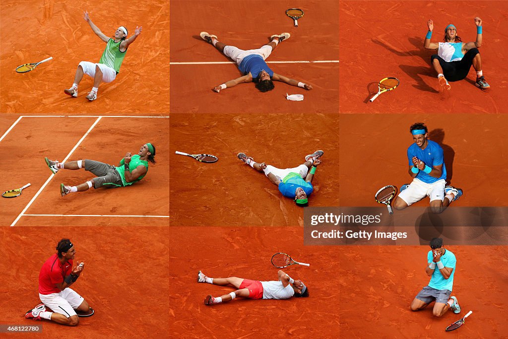 FILE: Rafael Nadal King Of Clay