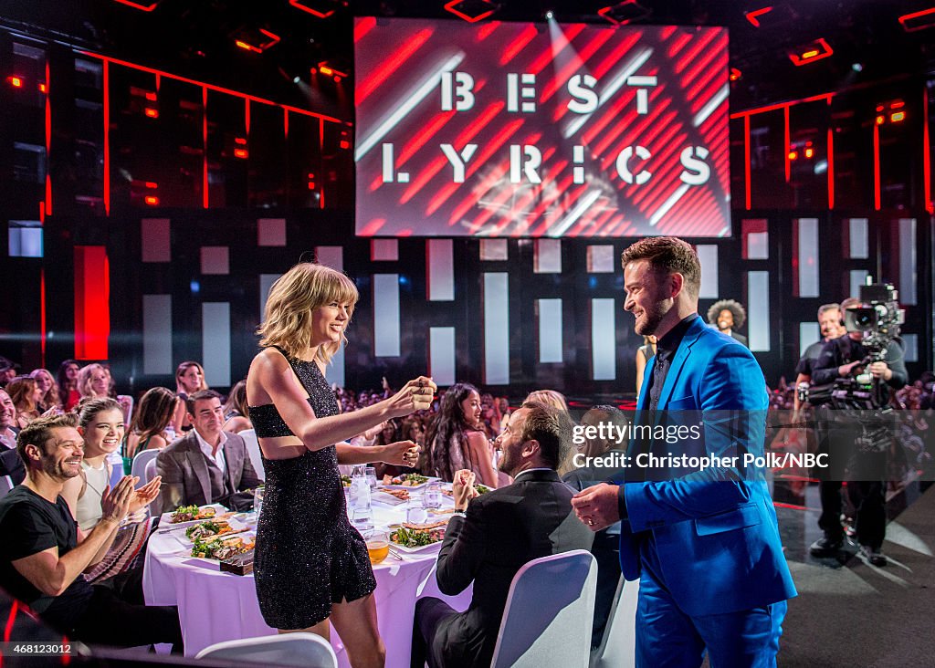 NBC's "2015 iHeartRadio Music Awards" - Roaming Show