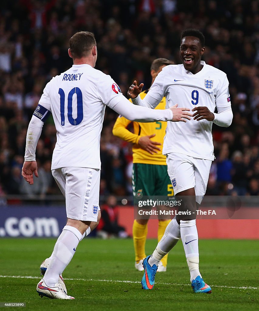 England v Lithuania - EURO 2016 Qualifier