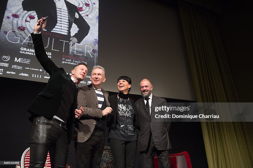 'Jean Paul Gaultier Exhibition' : Press Preview At Grand Palais