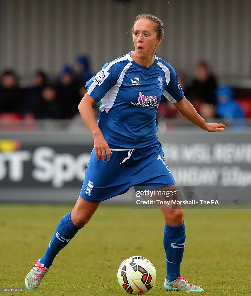 Birmingham City Ladies v Manchester City Women  - WSL