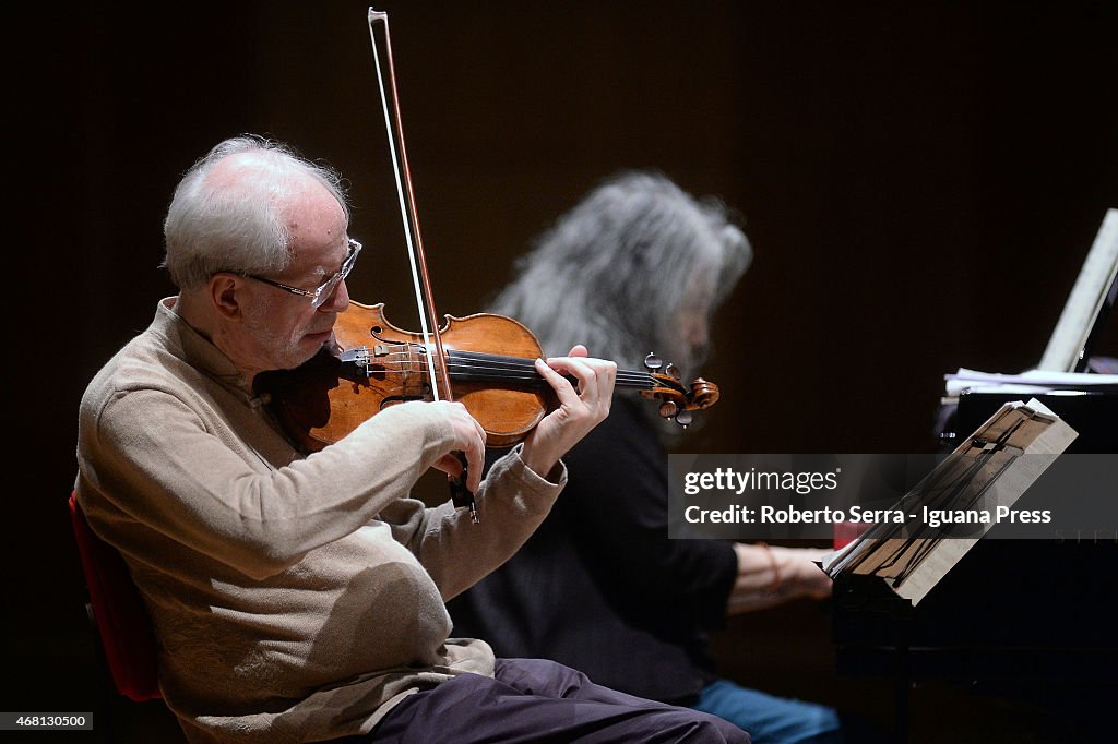 'Argerich - Kremer Duo' Perform in Bologna