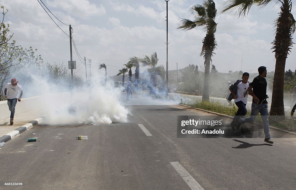 March to commemorate the "Land Day" in Nablus