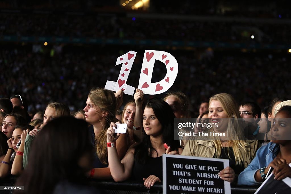 One Direction Performs in Johannesburg