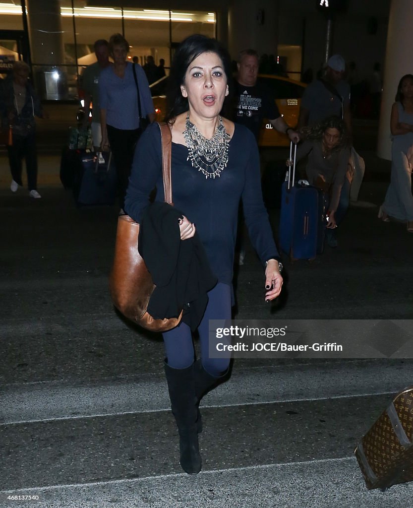Celebrity Sightings In Los Angeles - March 29, 2015