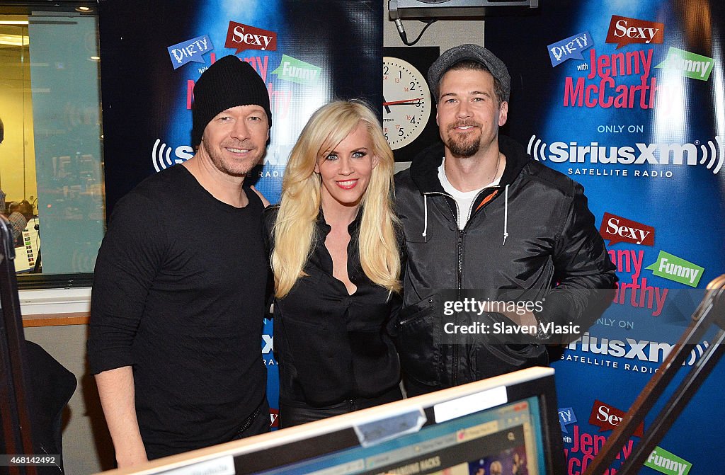 Celebrities Visit SiriusXM Studios - March 30, 2015