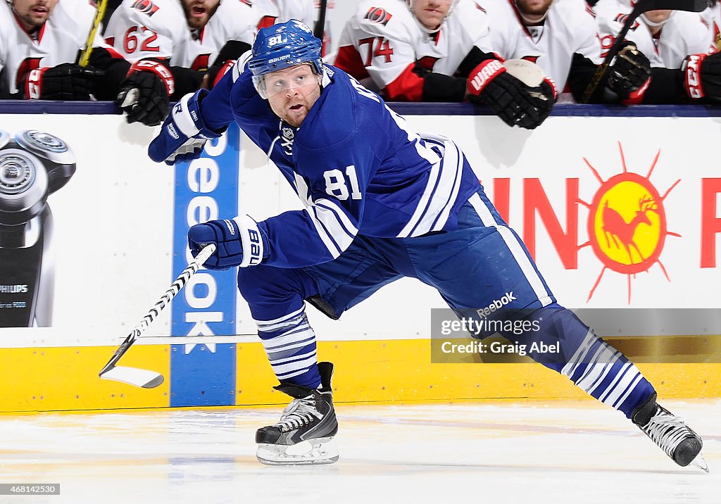 Ottawa Senators v Toronto Maple Leafs