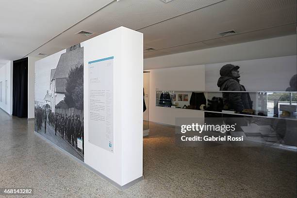 General view of Malvinas e Islas del Atlántico Sur Museum on March 28, 2015 in Buenos Aires, Argentina. On April 02, 1982 Leopoldo Fotunato Galtieri,...