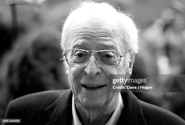 Michael Caine attends "Interstellar Live" at Royal Albert Hall on March 30, 2015 in London, England.