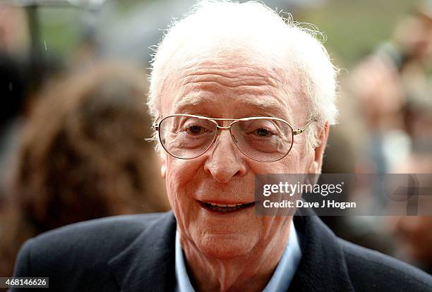 Michael Caine attends "Interstellar Live" at Royal Albert Hall on March 30, 2015 in London, England.