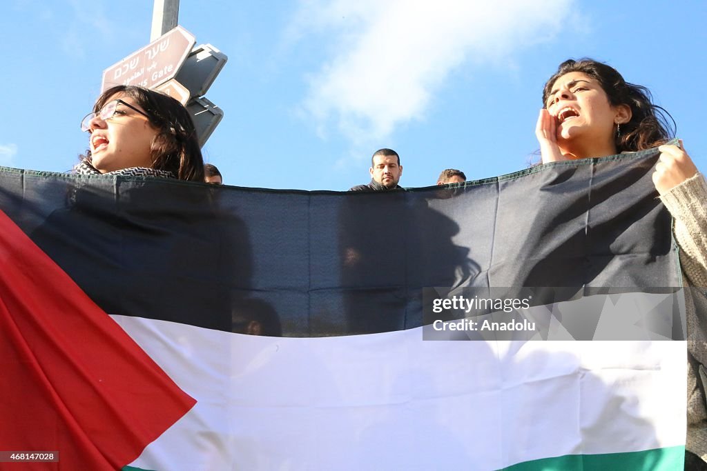 March to commemorate Land Day in Jerusalem