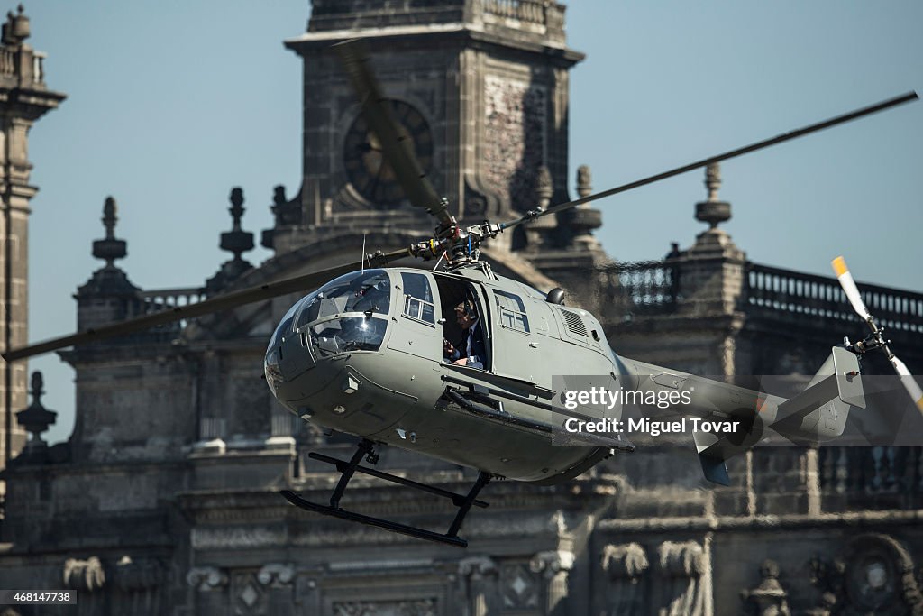 "Spectre" Filming in Mexico City