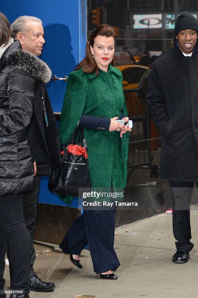 Celebrity Sightings In New York City - March 30, 2015
